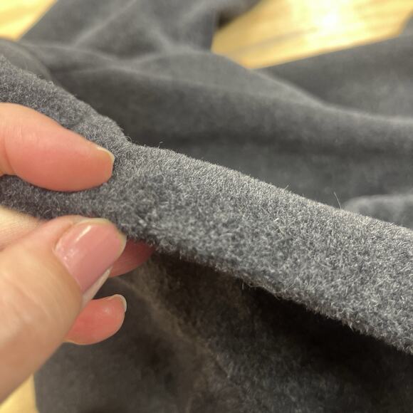 Calvin Klein Tench Overcoat Charcoal Gray Angora Wool Womens Size 4 Regency - Picture 10 of 14